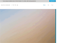 Tablet Screenshot of davidcornue.com